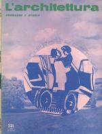 L' architettura Anno XX n. 9 Vol. n. 231. Cronache e storia