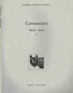 Commentarii. Series Altera N.I