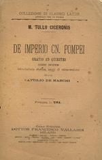 De Imperio Cn.Pompei. Oratio Ad Quirites