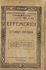 Effemeridi di Storia Patria