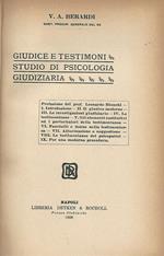 Giudice e testimoni-Studio di psicologia giudiziaria