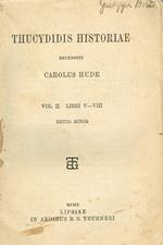 Thucydidis Historiae Recensuit Carolus Hude Vol.Ii Libri V-Viii