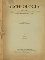 Archeologia Vol.Vii 1955 Zeszyt 1. Rocznik Institutu Historii Kultury Materialnej