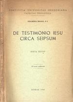 De testimonio Iesu circa seipsum