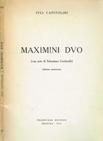 Maximini Duo. Edizione Provvisoria