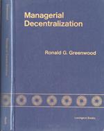 Managerial decentralization. a study of the General Electric philosophy