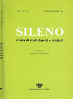 Sileno Anno Xii N.1-4. Rivista Di Studi Classici E Cristiani