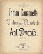 Indian Canzonetta. fur violine und pianoforte