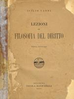 Lezioni Di Filosofia Del Diritto