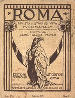 Roma Anno VI n. 2. Rivista Di Studi E Di Vita Romana
