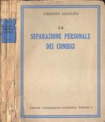 La separazione personale dei coniugi