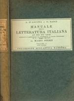 Manuale Della Letteratura Italiana Ad Uso Dei Licei Vol.I Parte Seconda