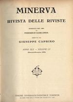 Minerva 1935 Anno XLV Volume LV. Rivista Delle Riviste
