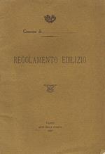 Regolamento Edilizio