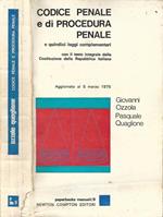 Codice penale e di procedura penale. E quindici leggi complementari