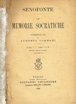 Le memorie socratiche commentate da Augusto Corradi parte I libri I e II