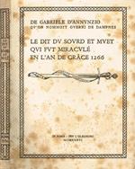 Le dit du sourd et muet qui fut miraculé en l'an de grace 1266