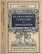 Blanchiment Teinture et Impression