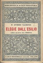 Elegie dall'esilio- Libro quarto dei Tristia