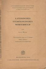 Lateinisches Etymologisches Worterbuch. Dritte neubearbeitete Auflage von J. B. Hofmann - Register - Lieferung 1 zusammengestellt von Dr. Elsbeth Berger