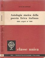 Antologia storica della lirica italiana dalle origini al '400