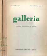 Galleria anno XIV-N° 1 2-3 4-5. Rassegna bimestrale di cultura