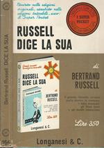 Russell dice la sua