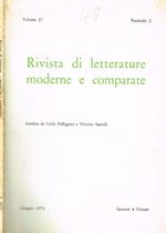 Rivista di letterature moderne e comparate vol.27 fasc.2