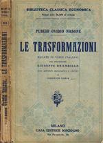 Le Trasformazioni Recate in Versi Italiani dal Professore Giuseppe Brambilla