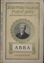 Giuseppe Cesare Abba. (1838-1910) Versi E Prose