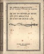 Le dit du sourd et muet qui fut miraculè en l' an de grace 1266