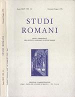 Studi romani Anno XLIV nn. 1. 2