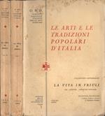 Le arti e le tradizioni popolari d' Italia Vol. I - II