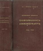 Repertorio generale di Giurisprudenza amministrativa. 1935-1950