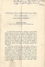 L' influenza della temperatura del corpo sulla leucocitosi. Indagini cliniche e sperimentali