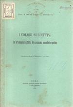 I colori subiettivi in un'ammalata affetta da carcinoma secondario epatico