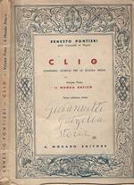 Clio Vol I Il Mondo Antico. Sommario Storico per la Prima Media