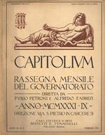 Capitolium Anno VII n. 2. Rassegna mensile del Governatorato