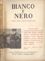 Bianco e nero Anno XXIV n. 9. 10