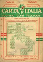 Carta d'Italia. Foglio 46 Cagliari