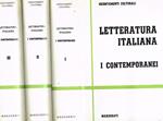 Letteratura italiana. I contemporanei vol.I II III