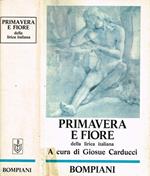 Primavera e fiore della lirica italiana