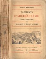 Elèments d' archèologie chrètienne Vol. III. Basiliques et èglises de Rome