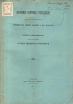 Differenze funzionali fisiologiche nelle due parti simmetriche innervate dal facciale inferiore e dall'ipoglosso. Statistica di mille osservazioni