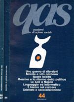 Quaderni di azione sociale. Rivista delle Acli anno XXXV n.44, 46/47 n.s