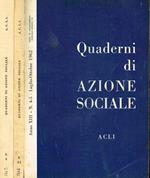 Quaderni di Azione Sociale. Rivista bimestrale anno XIII n.4/5 6