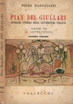 Pian Dei Giullari - Panorama storico della letteratura italiana vol. VIII - Il settecento