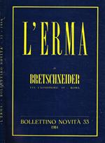 L' Erma di Bretschneider. Bollettino novità 33 anno 1984
