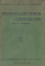 Archivio di Ostetricia e Ginecologia (Vol. n. XIV) di: G. Miranda