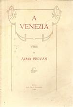 A venezia. Versi